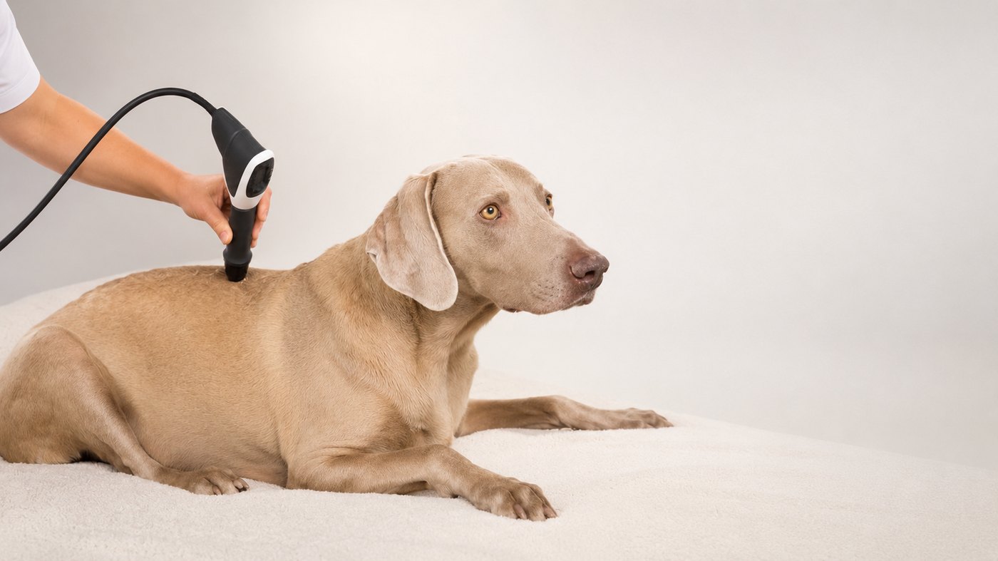 Canine shockwave treatment